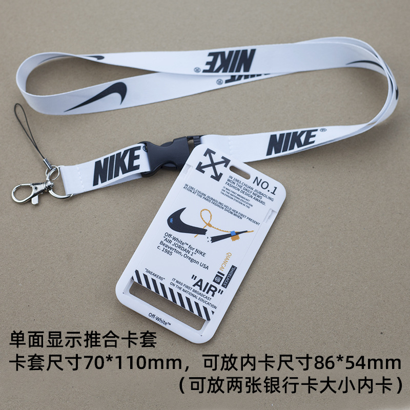 En stock Nike cordón Amazon Venta caliente linterna u disco llavero teléfono móvil cuerda langosta hebilla soporte personalizado