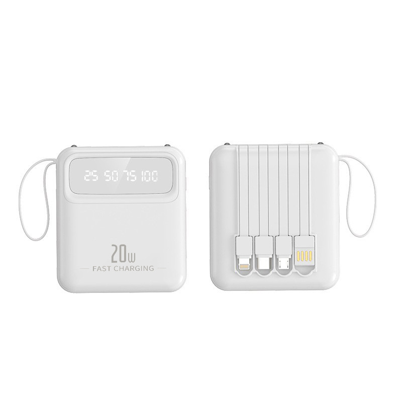Tragbares Ladegerät 20000 mAh mit 3C-Zertifikat, große Kapazität, Reiseladegerät für Geschenke, individuelle Logo-Anpassung möglich