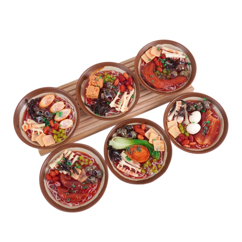 1:1仿真食物螺蛳粉模型假食品大碗米粉汤面商用拍摄道具菜品摆件|undefined