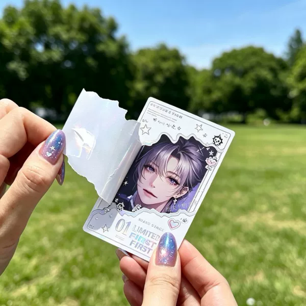 Customizable anime-themed Genshin Impact pop-up cards, creative and uniquely shaped pop-up cards, available for custom orders