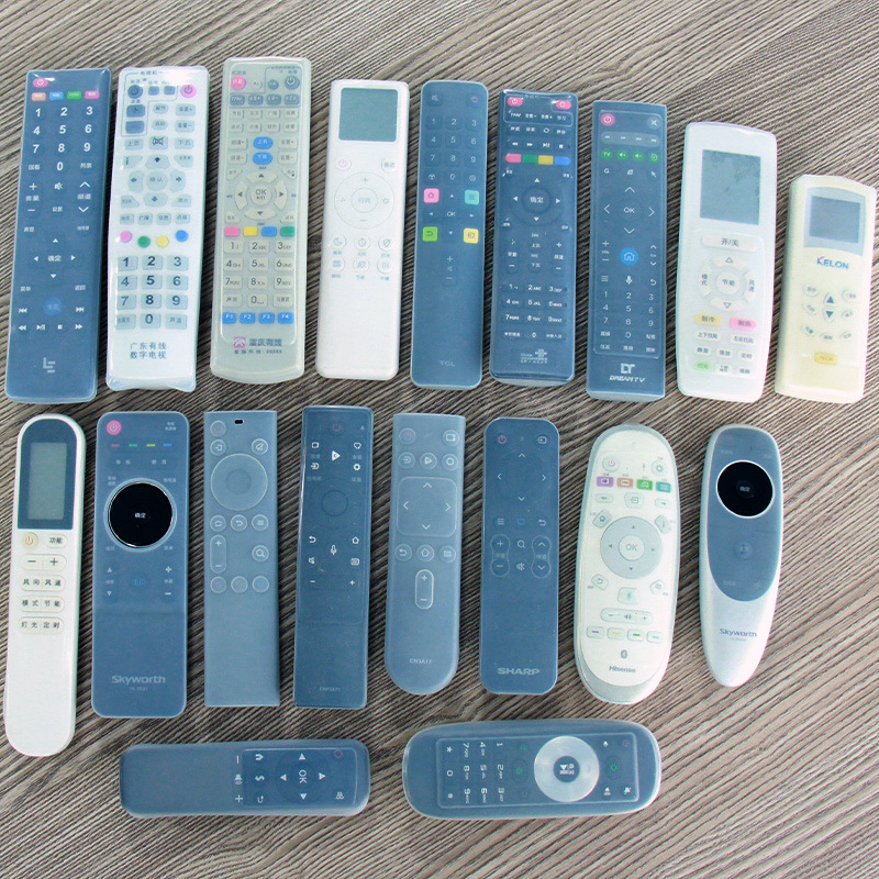Household TV Air Conditioner Universal Remote Control Protective Cover Silicone Dust-proof Cover Waterproof Drop-proof Remote Control Cover Household TV Air Conditioner Universal Remote Control Protective Cover Silicone Dust-proof Cover Waterproof Drop-proof Remote Control Cover