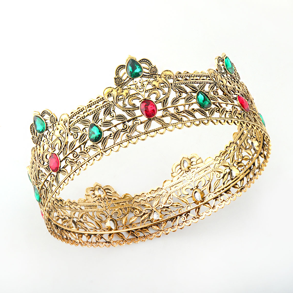 Big retro crown, with gem, graduation party, Birthday gift 4