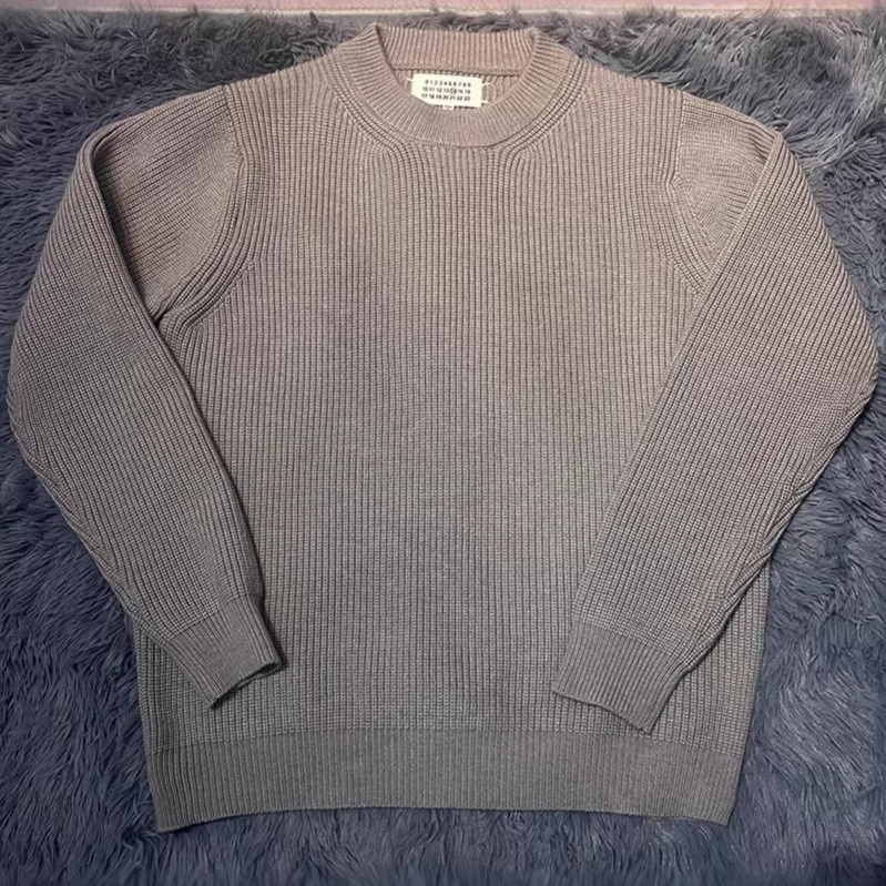 2026 New Style Solid Color Round Neck Loose Knit Sweater Fashion Trendy Long-Sleeve Unisex Sweater Simple Daily Street Style 2026 New Style Solid Color Round Neck Loose Knit Sweater Fashion Trendy Long-Sleeve Unisex Sweater Simple Daily Street Style