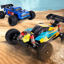 跨境新品1:12四驱遥控车2.4G儿童电动合金高速越野漂移车油压避震