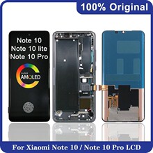 适用 小米 Xiaomi  Note 10屏幕液晶手机显示屏内外屏带框总成LCD