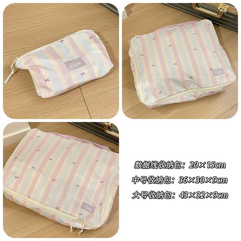 旅行收纳包衣物内衣分装整理行李箱大容量袋鞋袋旅游便携收纳袋子|undefined