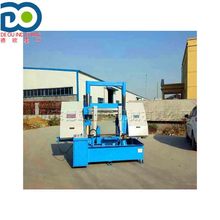 双立柱龙门卧式金属带锯床碳素结构钢合金钢锯切机液压圆钢切割机