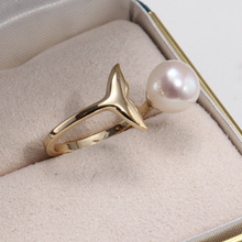 14K18Kע�� ����K��ˇ ��ˮ�����ָ�~β �_�ڽ��ƷŮ