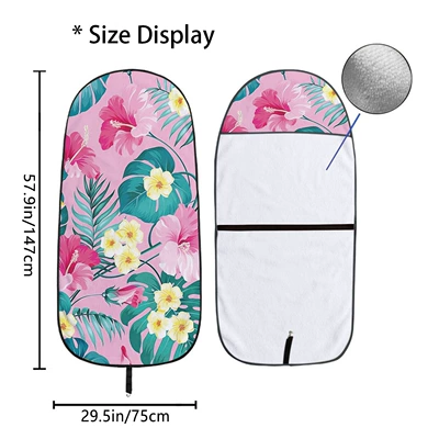 Car Seat Towel Cover Front Seat Protector Suitable for Gym and Exercise, Universal for All Seasons, Car Use 5 (Universal seat cover) - sfht081-75x150