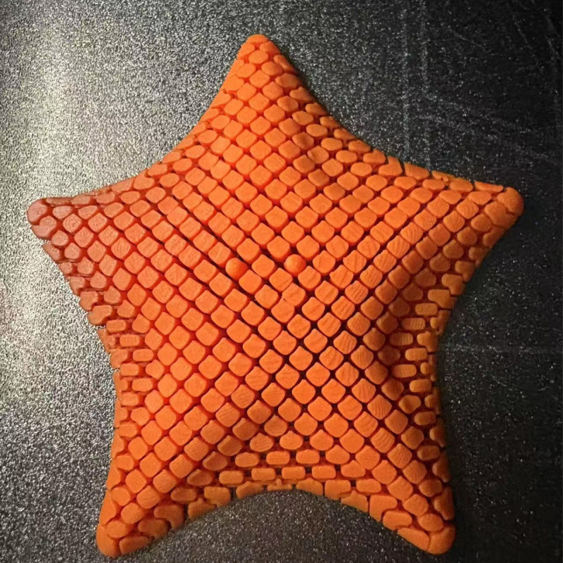 跨境3D打印海洋动物摆件儿童玩具批发可动关节解压摆摊礼物|undefined