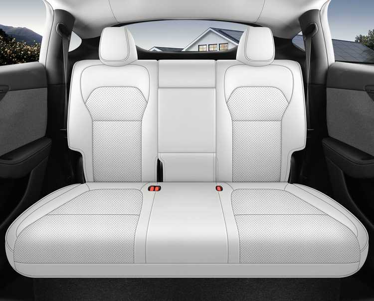 Specially Designed for Tesla's 25 New Model 3 Car Seat Cushions, Breathable Seat Covers and Seat Cushion Covers for All Seasons