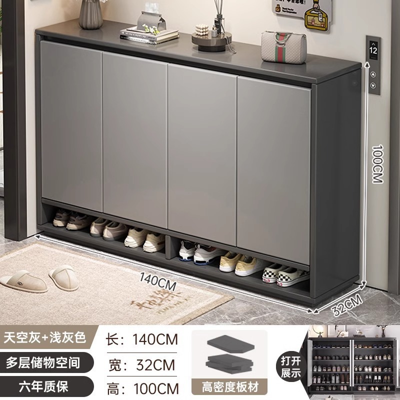 门外走廊鞋柜家用门口入户室内玄关储物柜新款2025爆款电梯外鞋架|undefined