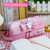 Capacious pencil case, high quality universal double-layer shopping bag for elementary school students, wholesale