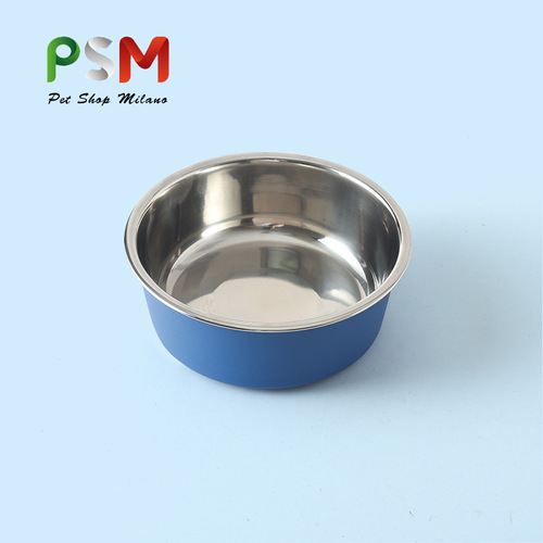 PSM Pet Supplies Stainless Steel Dog Bowl Cat Bowl Cat Feeding Bowl Dog Feeding Bowl Stainless Steel Pet Bowl