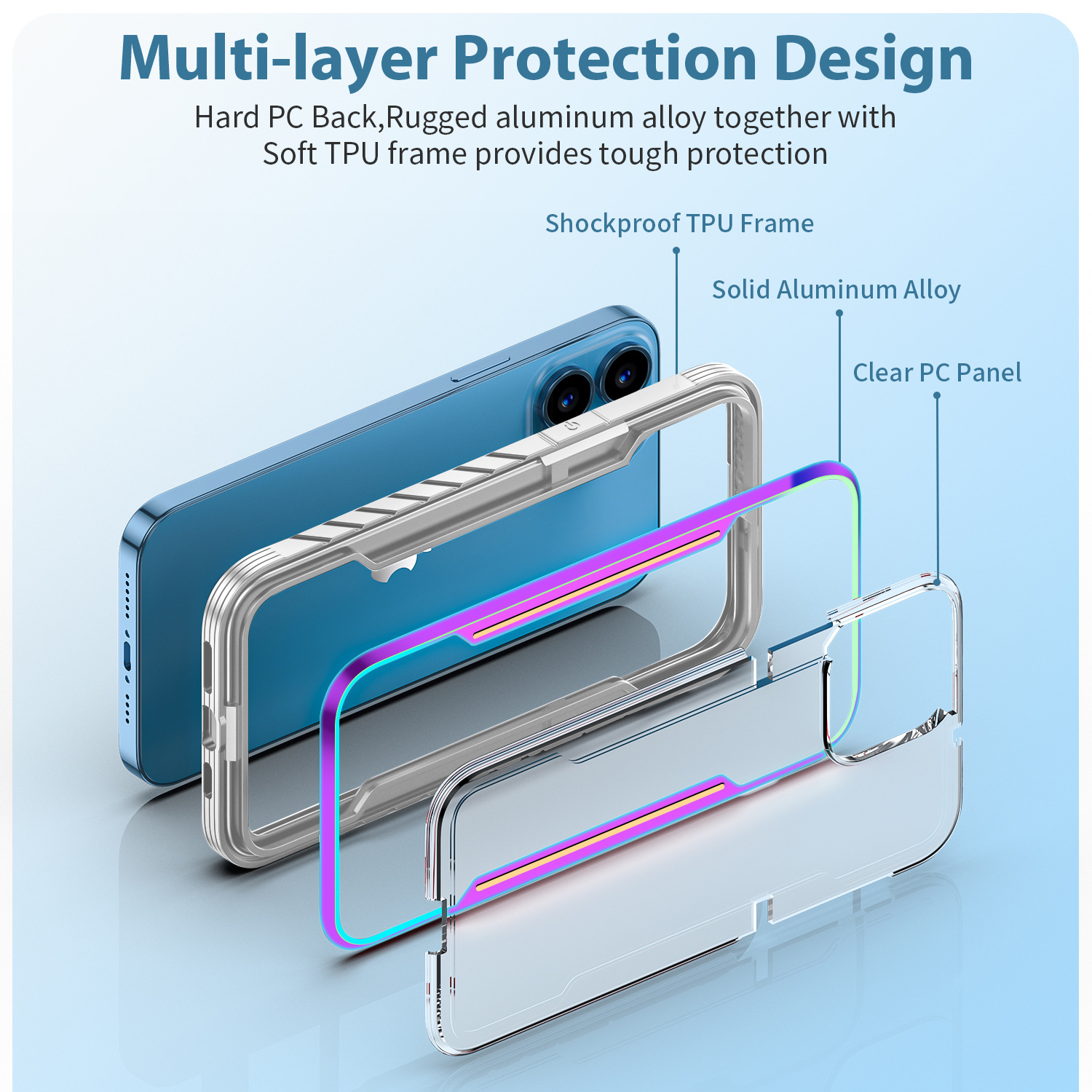 适用苹果保护套iPhone13pro Max手机壳金属防摔iPhone12手机套