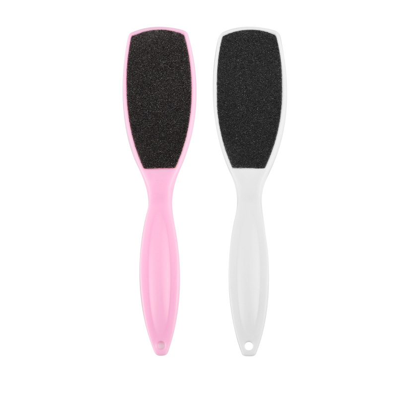 Transfronterizo para eliminar la piel muerta de papel de lija de doble cara pie de fricción conveniente abrasivo de piel cepillo de lavado de pies para eliminar el callo pie pie pie de fricción pie de herramienta