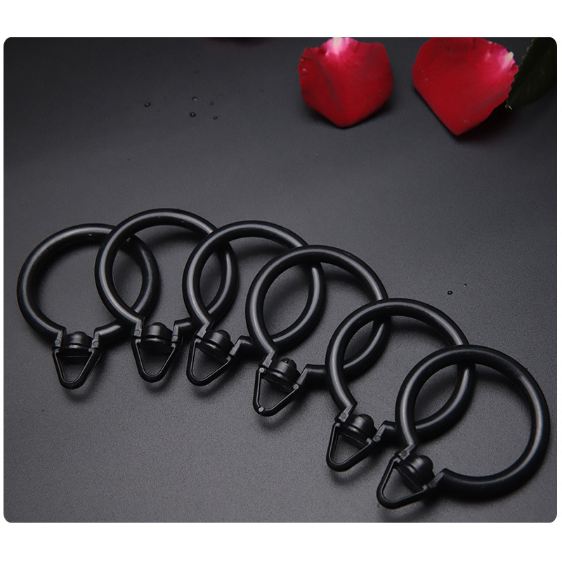 Curtain Ring Hanging Ring Hook Accessories Silent Track Roman Rod Ring Curtain Shower Curtain Ring Ring Buckle