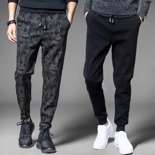 Men's Loose Fit Casual Pants Summer Stretch Cheap Rest Long Work Safety Pants Nine-Foot Trendy
