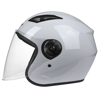 Safety Helmet Unisex – Motosiklet kaskı (dəbilqə) - light-gray