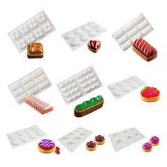 Love quicksand stone love square hibiscus flower cake silicone mold mousse mold baking mold stainless steel tower ring