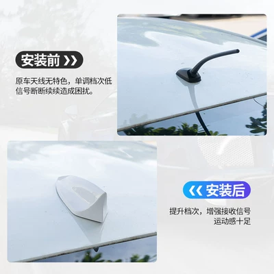 vehicle antenna: signal reception, car shark