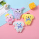 Cyber red stereo cartoon doll semi-finished plush cotton doll diy headband keychain accessories wholesale