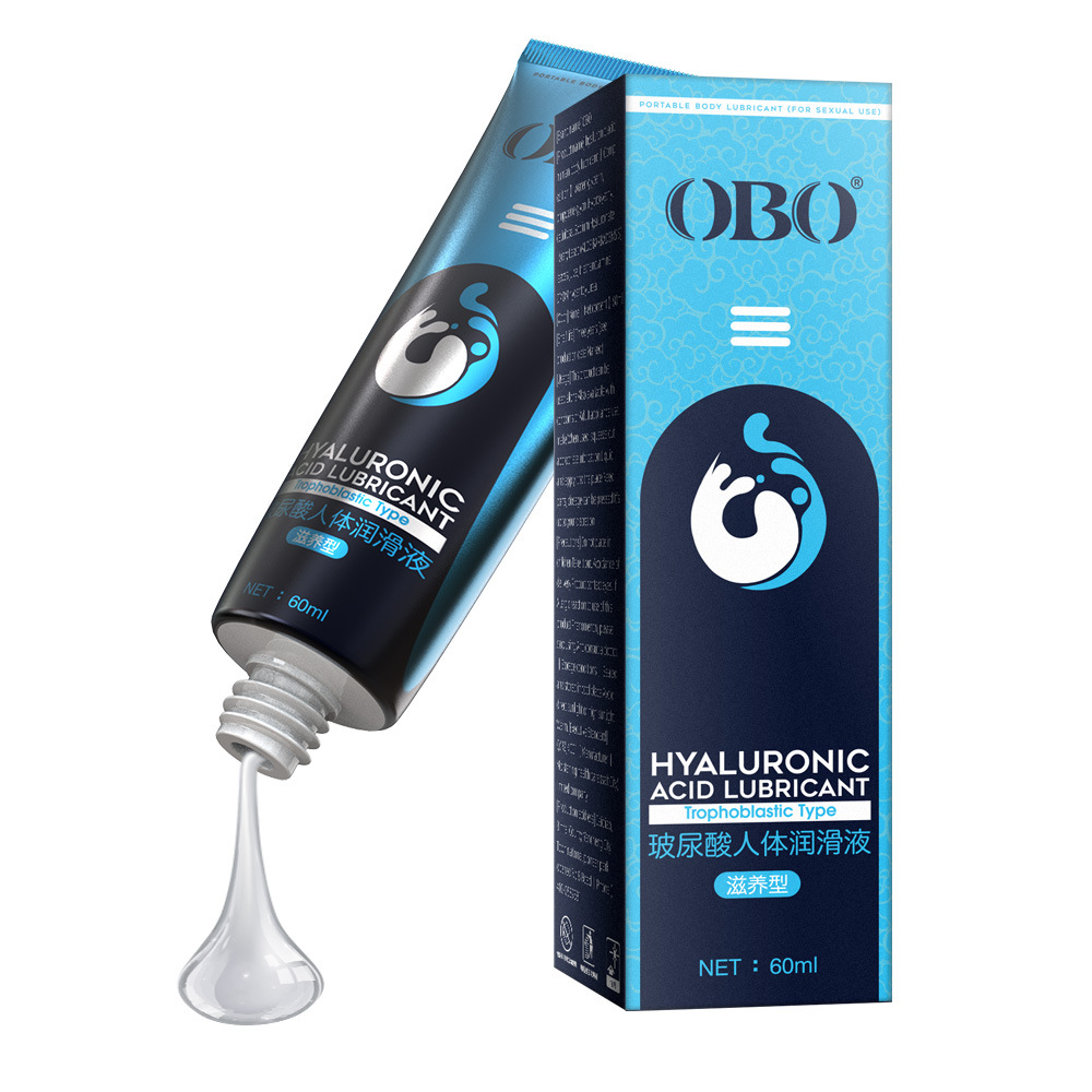 OBO cuerpo humano lubricante en agua botella de 60ml lubricante sin lavado pareja sexuales productos sexuales adultos