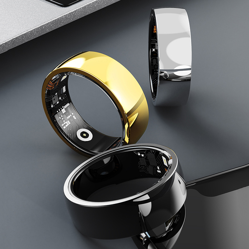 R09M Smart Watch Heart Rate Oximeter Step Calorie Sleep Monitoring Fashion Smart Ring Cross-Border New Model