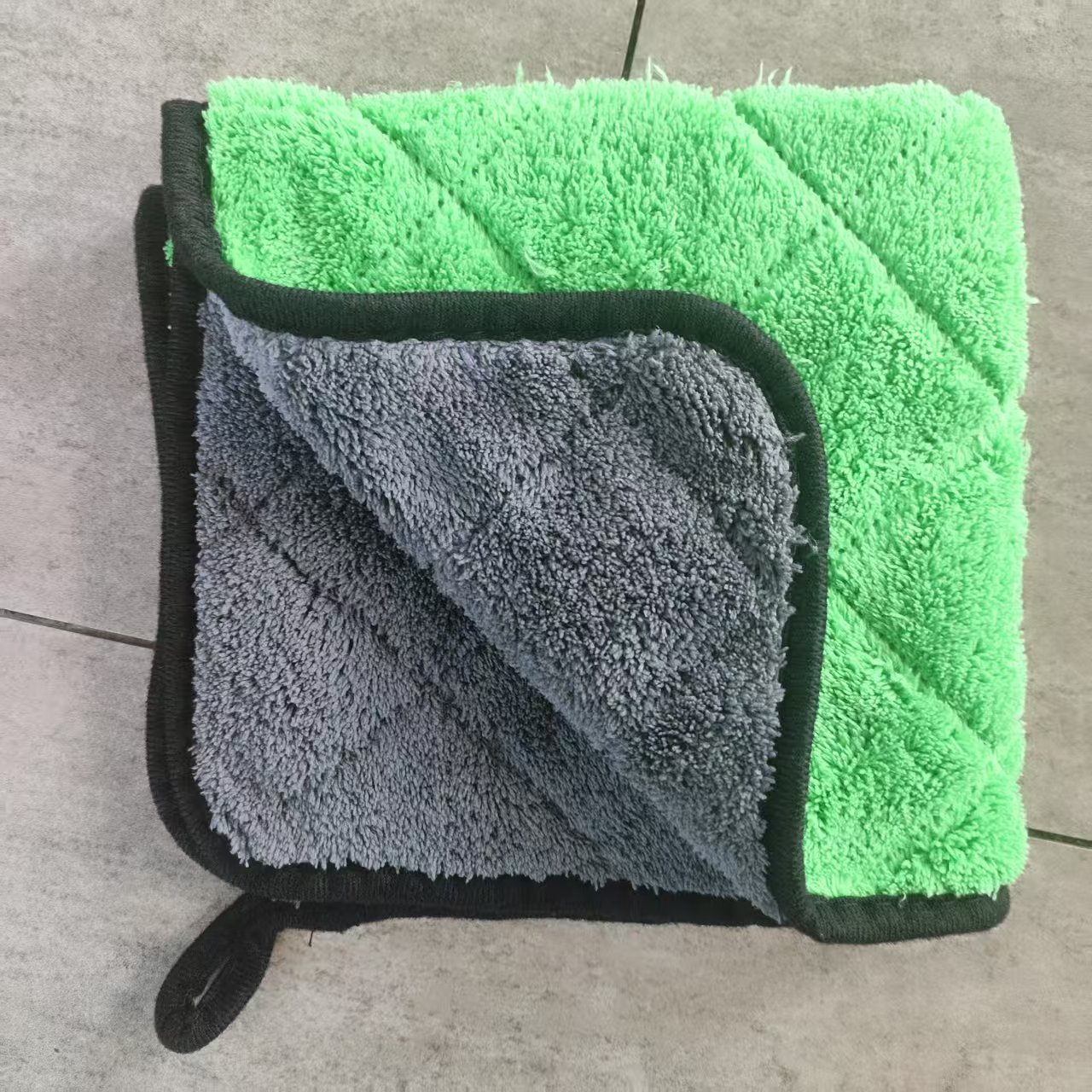Toalla de lavado de automóviles de coral gemelo de diamante toalla absorbente de doble cara toalla espesa toalla de limpieza de automóviles toallas de limpieza de pelo