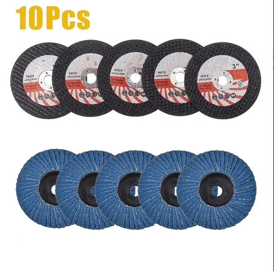15 | 10 | 5 PCS 75MM 미니 그라인더 디스크 나무 타일 대리석 콘크리트 금속 유리 톱날