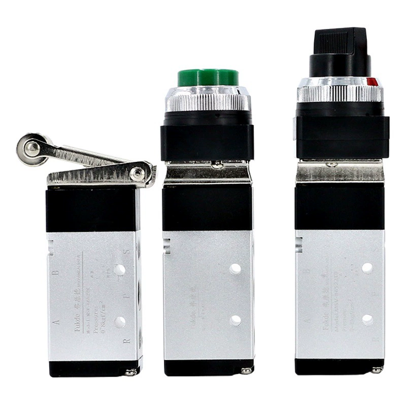Механический клапан ручной клапан управления цилиндром клапан роликовый пневматический переключатель Пневматический регулирующий клапан MSV86522 двухпозиционный пятиходовой