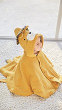 Baby cape cloak autumn and winter out windproof baby winter