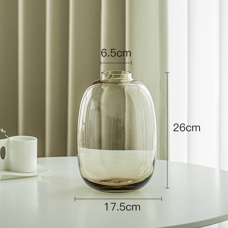 Floral de jardín decoración sala de estar vidrio de madera de estómago alto sentido de agua transparente reloj colgante hidroponía verde grande