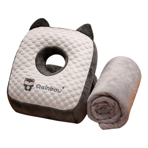 Double-sided nap pillow, sleeping pillow for primary school students lying on the table, sleeping pillow, nap artifact, office pillow