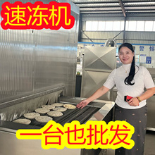旺源批发山东速冻机 海产品流态化冷冻线 水饺冷冻加工生产设备
