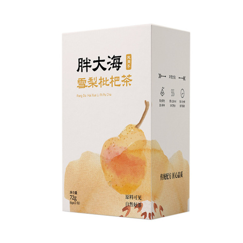 Fat Sea Pear Loquat Tea Wholesale Fat Sea Chrysanthemum Luo Han Guo Tea Throat Tea Triangular Tea Bag Tea Bag