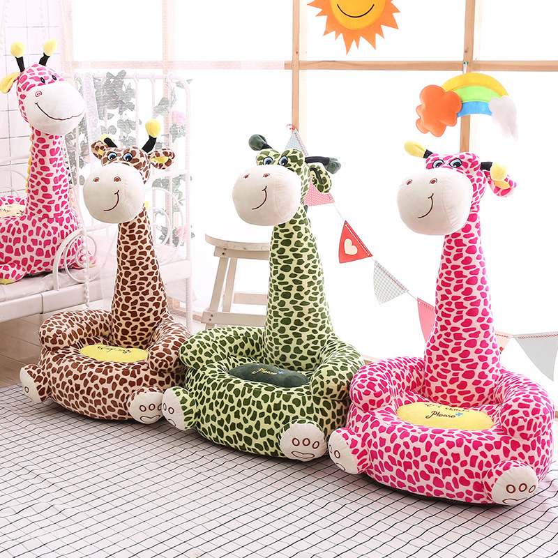 Plush cartoon chair