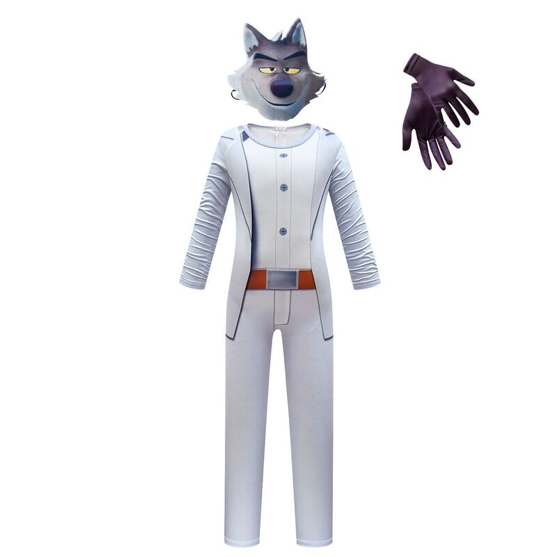 Boys Dress up Costume the Bad Guys Bad Guys Alliance Cosplay Suit Big Bad Wolf Party Costume Boys Dress up Costume the Bad Guys Bad Guys Alliance Cosplay Suit Big Bad Wolf Party Costume