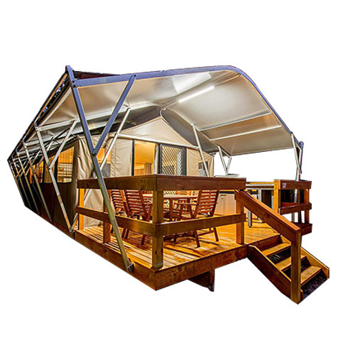 Carpa de lujo de un solo hotel venta directa de lujo ligero ocio tienda de campaña de lujo hotel al aire libre tienda de campaña residencial