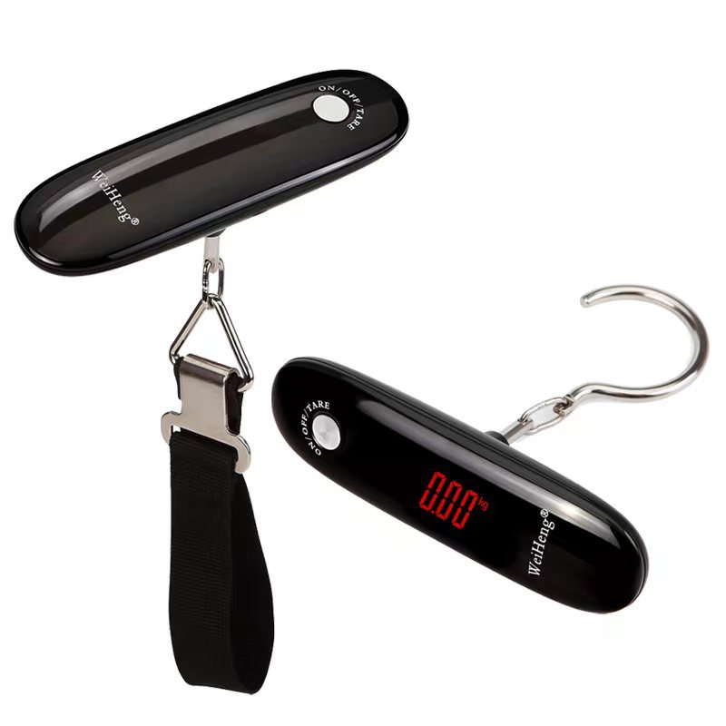 2023 nueva escala portátil escala de equipaje escala aeropuerto 50kg / 10g escala de pesca A26 expreso escala electrónica fruta