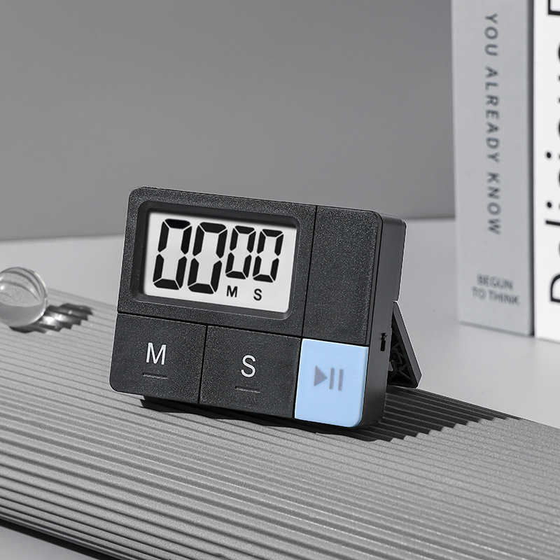 학생용 학습 타이머 사각 블랙 188