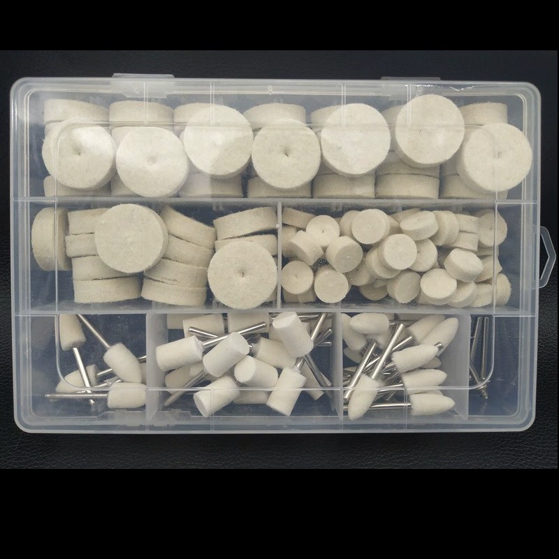 150 шт./200 шт. шерстяные шлифовальные головки шерсти шлифовальные шлифовальные штучки в штучной упаковке