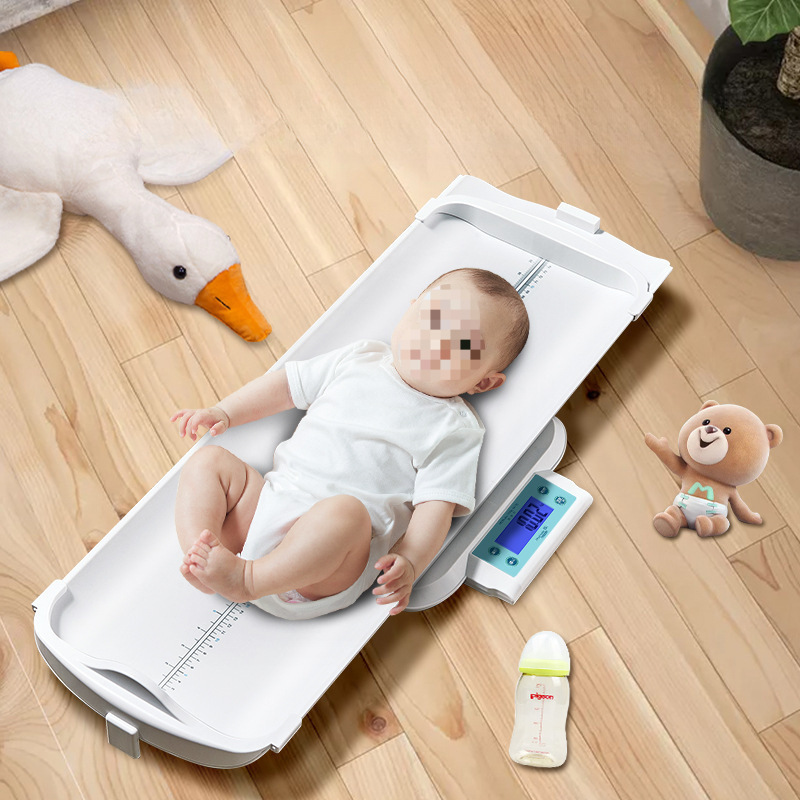 Hc Huachao Baby Weight Scale Household Baby Scale Baby Scale Digital Scale Newborn Baby Height Scale All in One