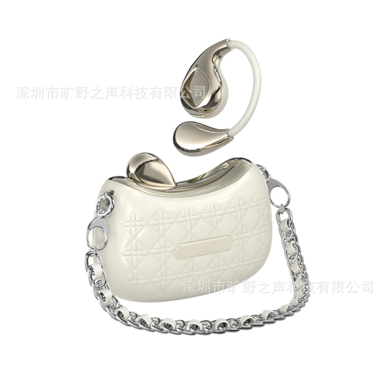 yx46蓝牙耳机工厂私模现货小香风ows挂耳智能AI翻译耳挂式蓝牙5.4|undefined