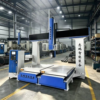 1218六轴雕刻机重型保丽龙泡沫雕刻机大型木模铝模加工中心