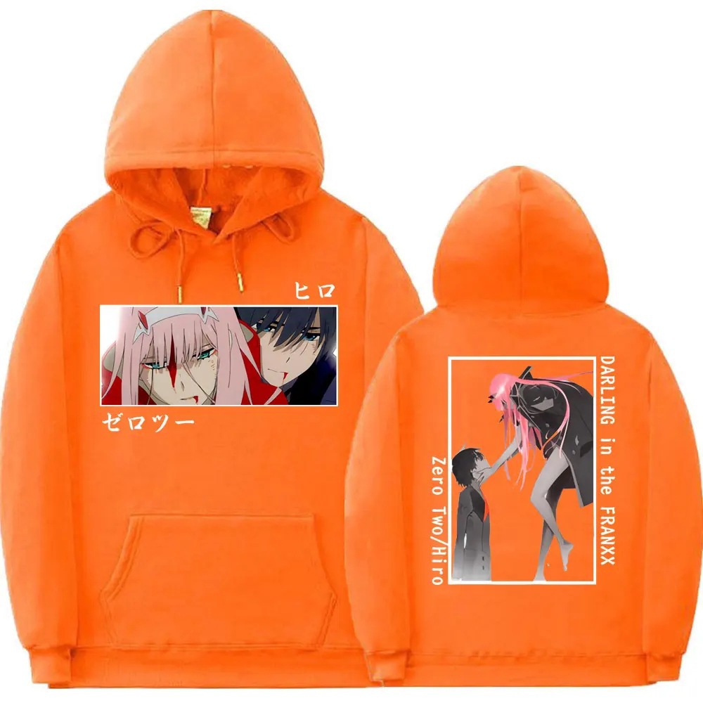 Japanese Anime Darling In The Franxx Zero Two Hiro Graphic P