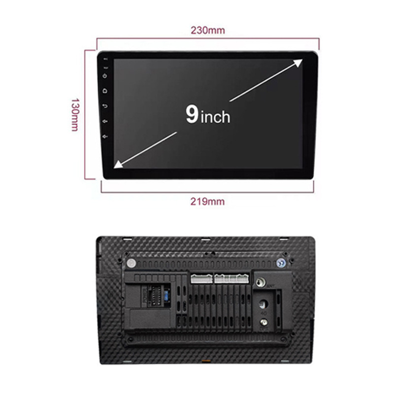 Transfronterizo de 7/9/10 pulgadas Android Universal Car Navigation All-in-One Carplay Car Navigation Imagen de marcha atrás