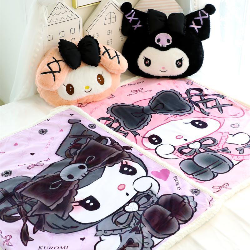 kuromi my Melody Stuffed Plush Pillows Cartoon Throw Pillow