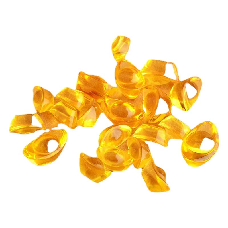 В наличии, оптом, хит продаж TikTok, популярная глазурованная желтая хрустальная чаша-сундучок, готовый продукт, украшение для новоселья, прямые поставки с завода