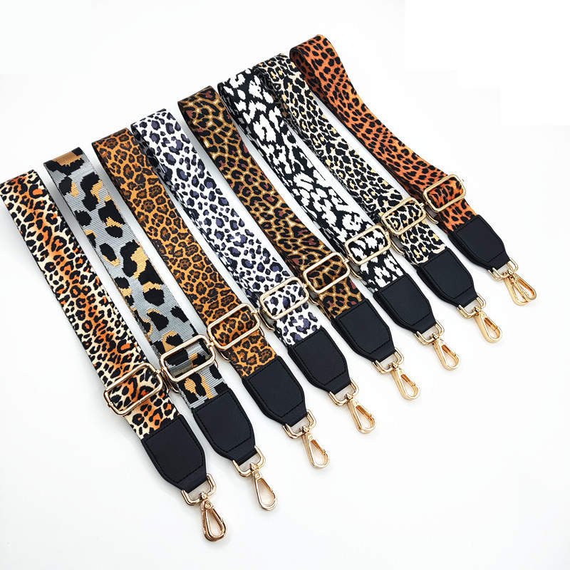 Polyester Leopard Bag Strap display picture 2